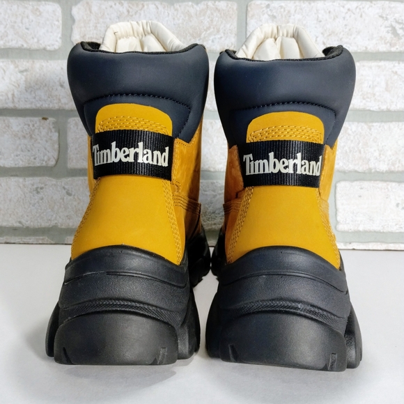 Timberland Adley Way Sneaker Boot Women 8 Tan Suede Outdoor Hiking Shoes NEW - Picture 6 of 9